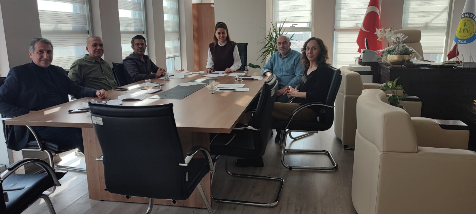 FAKÜLTEMİZ STAJ KOMİSYONU STAJ YÖNERGESİ TASLAĞI İÇİN TOPLANTI GERÇEKLEŞTİRDİ