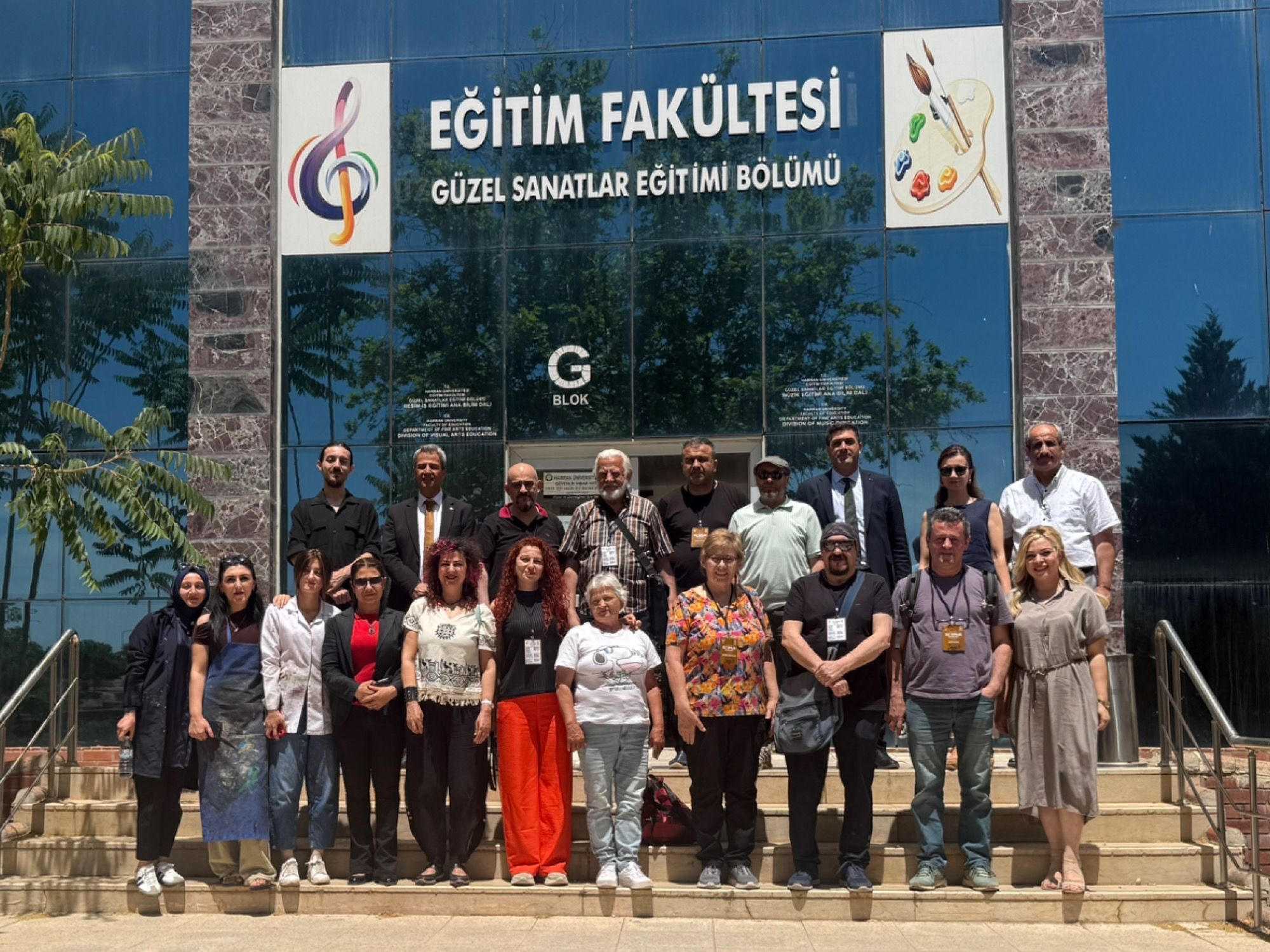 Uluslararası Sanat Buluşması: Taş Tepeler Çalıştayı Kapsamında Sanatçılar Harran Üniversitesi’ndeydi