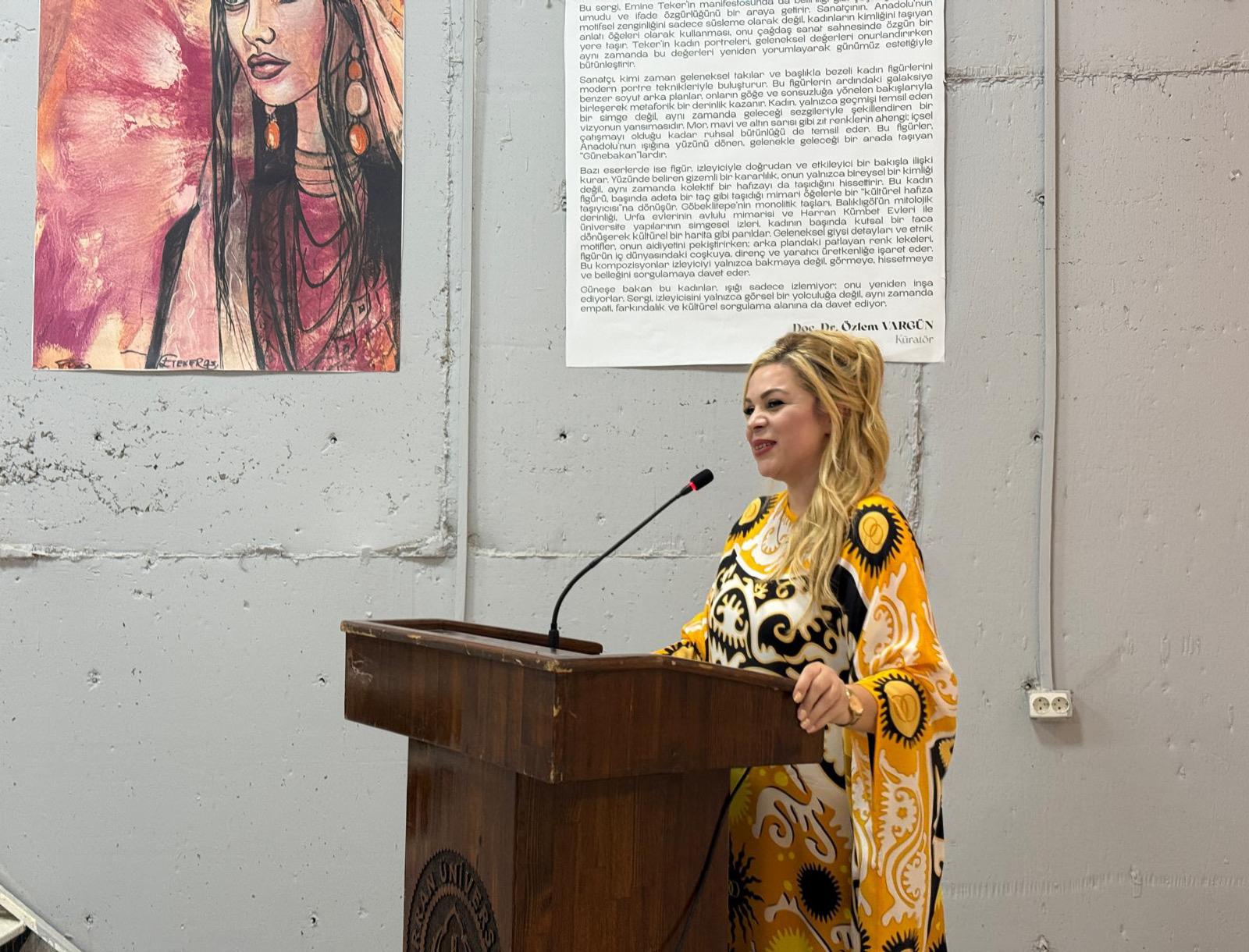 Doç. Dr. Emine TEKER'in Gözünden Anadolu Kadınları: ''Günebakan'' Kişisel Sergisi