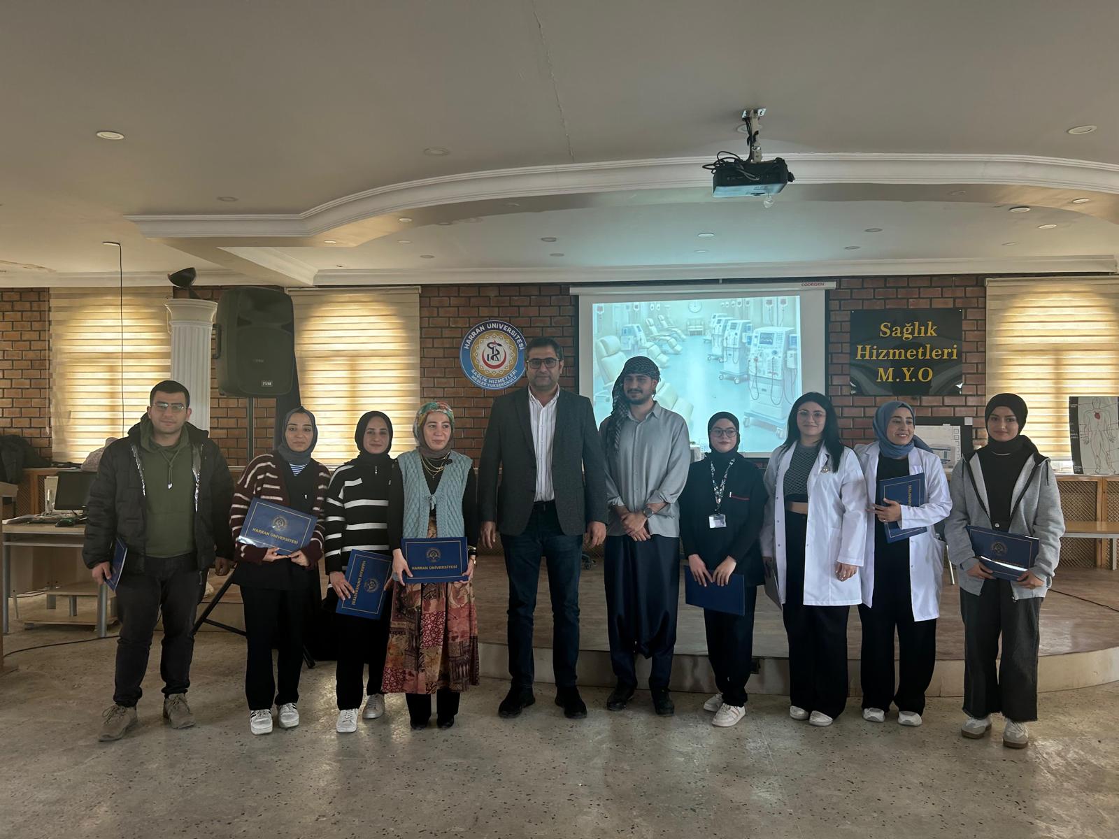 Harran Üniversitesi SHMYO’da Böbrek Sağlığına Dikkat Çekildi!