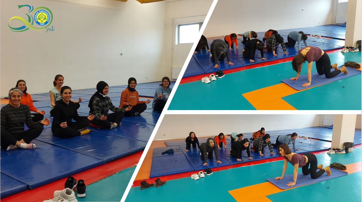 Rekreasyon Yönetimi Bölümü Yoga Eğitimi Gerçekleştirdi